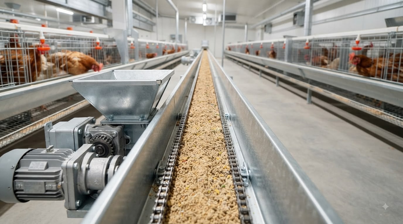 Sistema de alimentación avícola